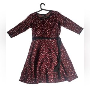 Liz Claiborne animal print sweater dress